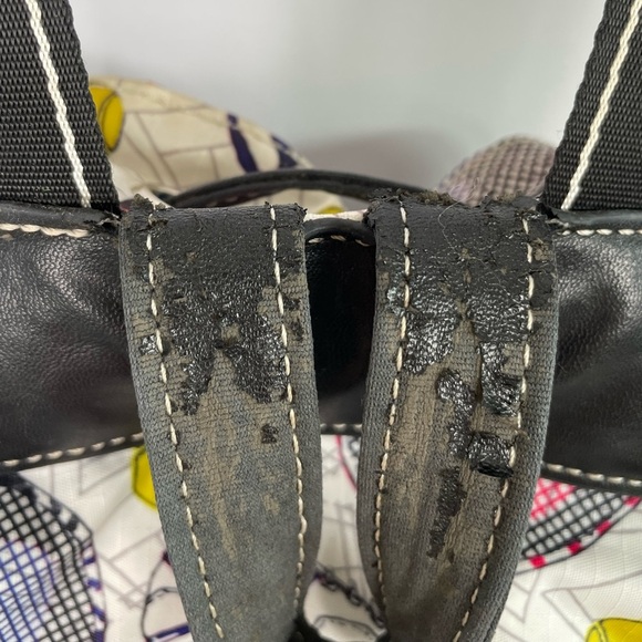 Sydney Love Sport Large Tennis Sport Backpack Racket Holder Pink White Blue - Picture 11 of 14